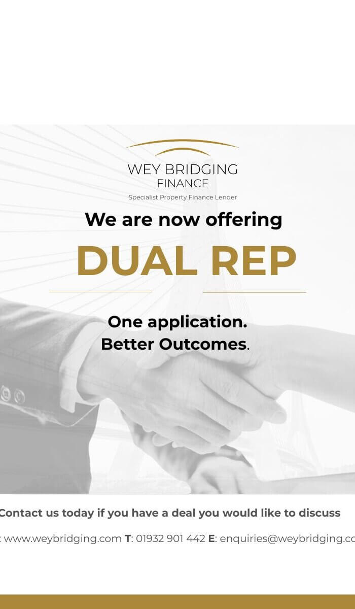 Wey Bridging Finance introduces dual representation option to support faster completions