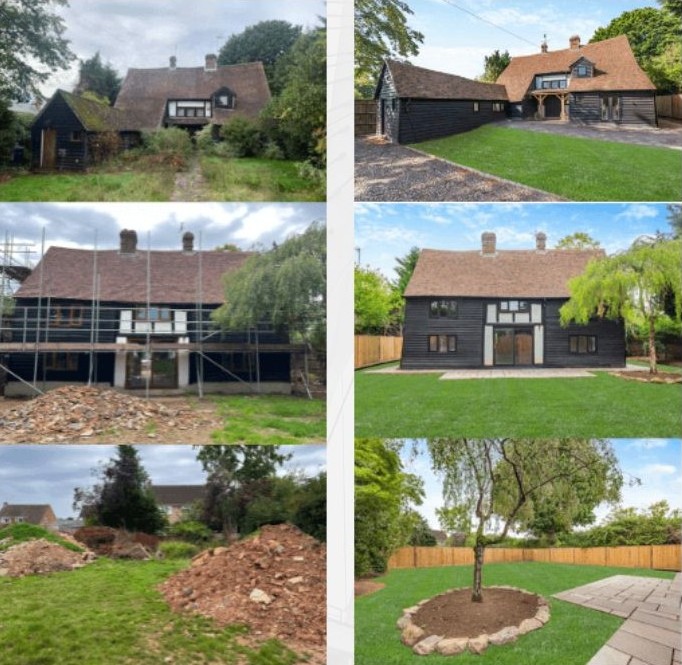 Redevelopment of a Grade II listed property in Surrey